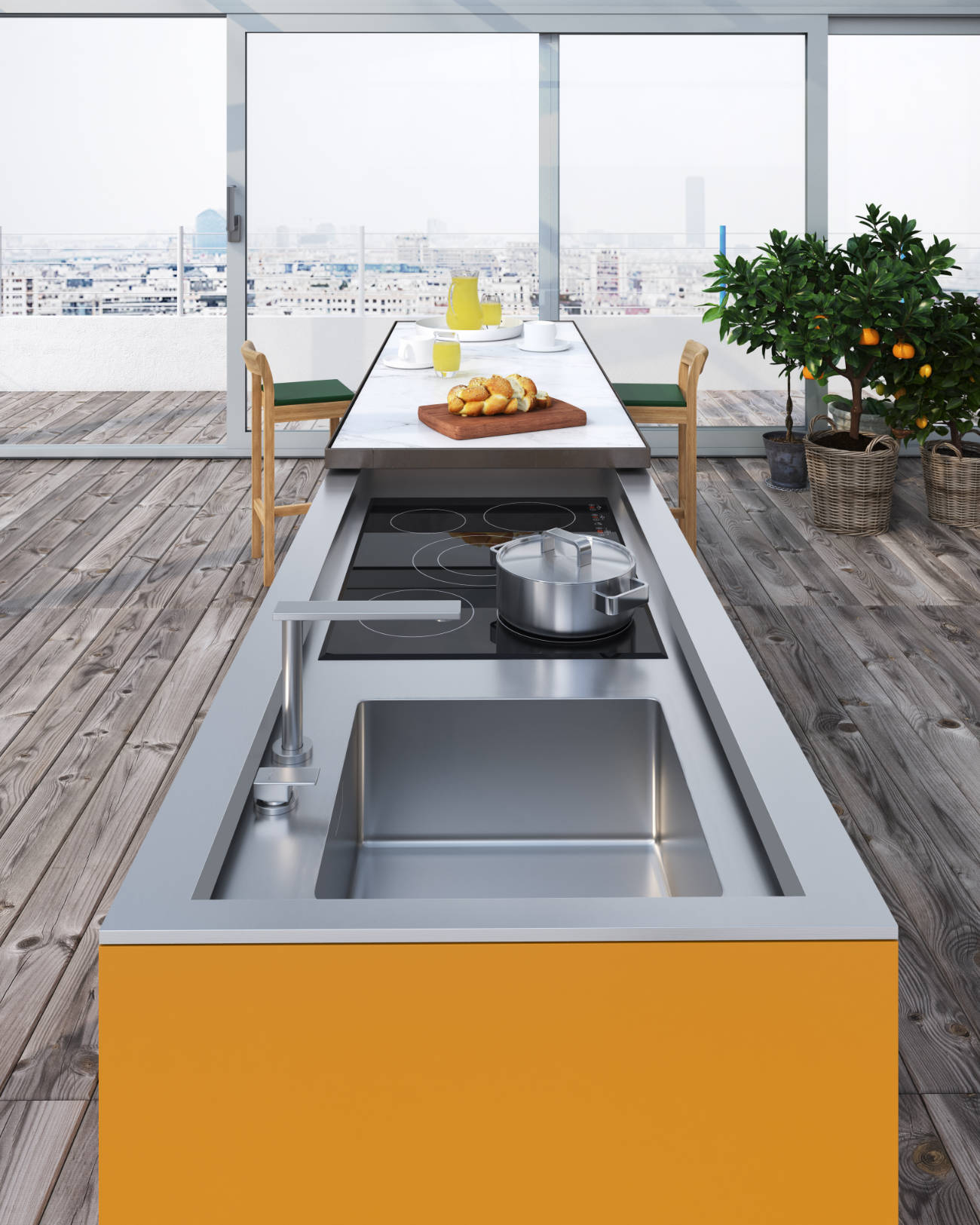 Kitchen unit 10